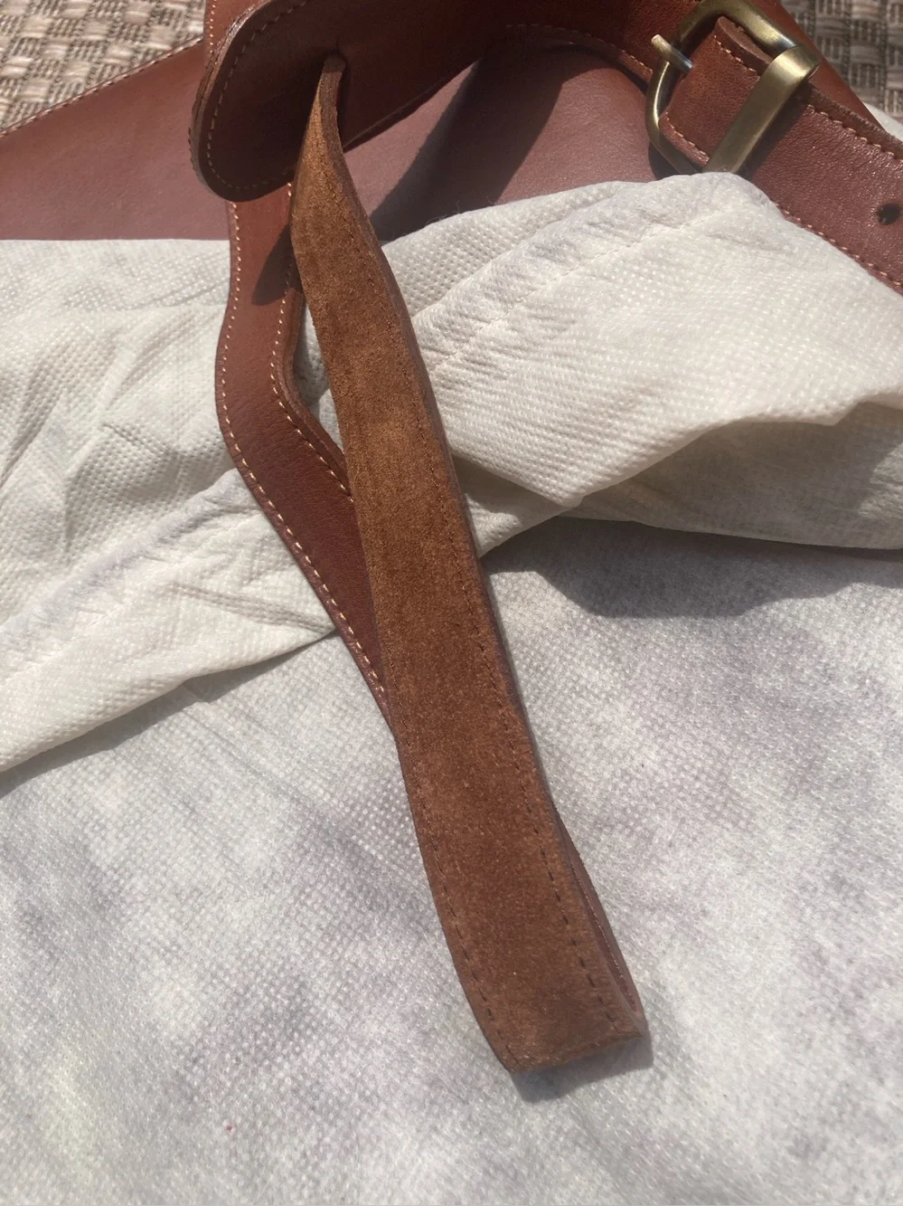 ZHHZ Leather Briefcase/Laptop Bag with Combination Locks